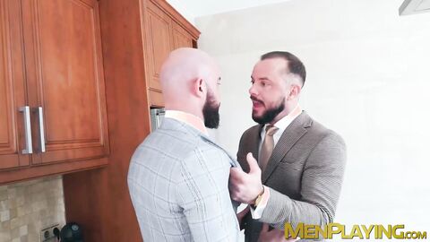 Hardcore ass fucking after the meeting by hotties Sir Peter and Bruno Max