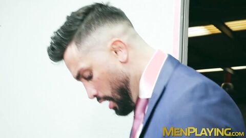 Hottie ViciousMen banged the tight hole of his workmate Andrea Suarez