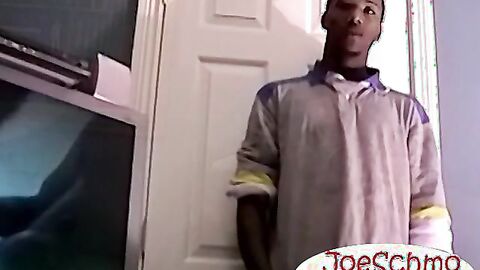 Straight guy stroke his BBC to country music and porn