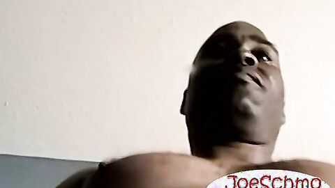 Anthony strokes his BBC to straight porn blows off his loads
