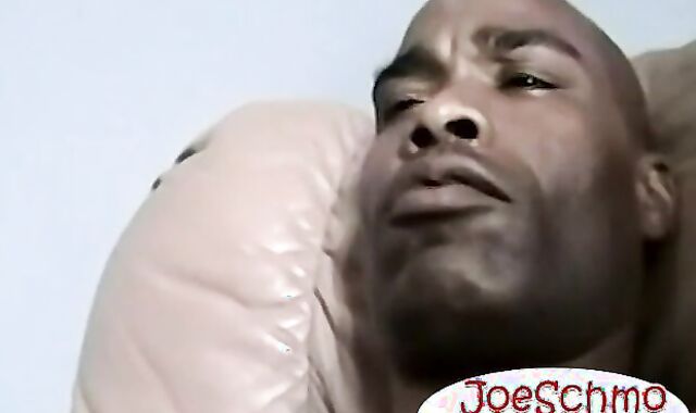 Anthony strokes his BBC to straight porn blows off his loads
