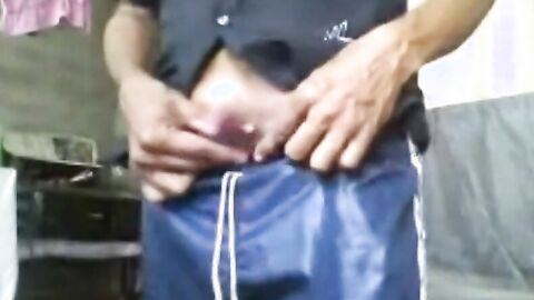 Asian Guy from Sri Lanka Strips and Masturbates on Cam