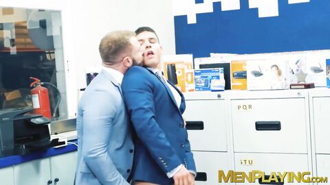 Hottie Bastian Karim took a wild ass pounding by bearded Diego Reyes