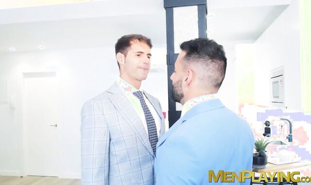 Horny Dani Robles fucked hard the muscular butt of hottie Massimo Arad
