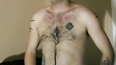 Black haired guy displays his skinny and tall physique