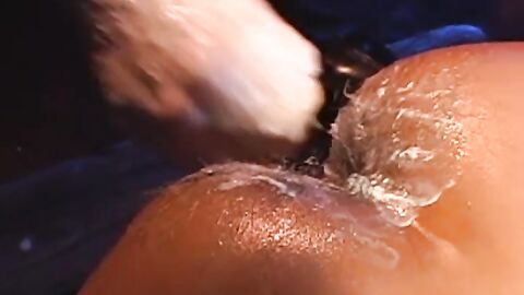 He works Hernando's hole with slow skill, till finally, it's open so wide you could m