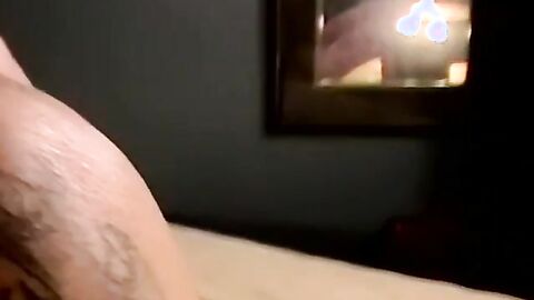 Hung bald amateur cums in mature mans mouth after blowjob