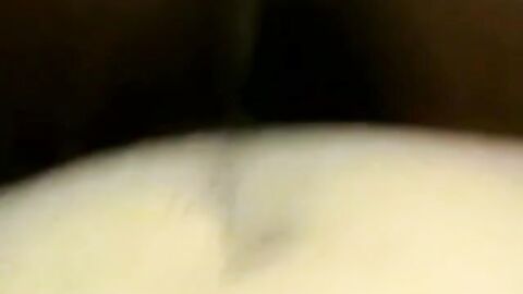 Mature black homosexual barebacked before tasting warm cum