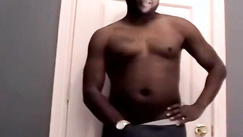 Mature homosexual receives cum in mouth after sucking BBC