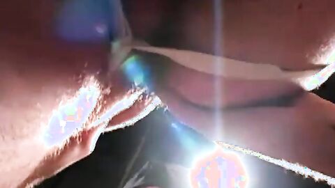 Young amateur gives blowjob before being analrammed rough
