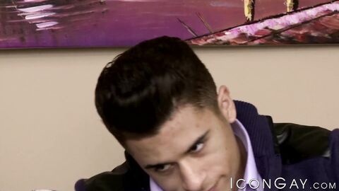Good looking Armond Rizzo allowed his nice ass to get sabotaged by a girthy sausage