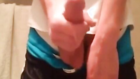 Twink Masturbating in Undies