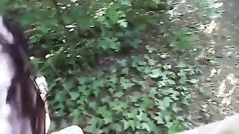 Grandpa Flashes His Cock Outdoors