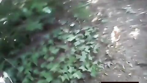 Grandpa Flashes His Cock Outdoors