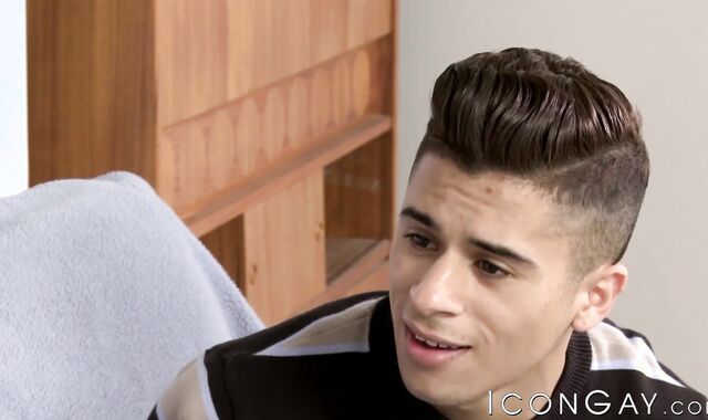 Stud Armond Rizzo and I take turns throat fucking one another before sixty nine