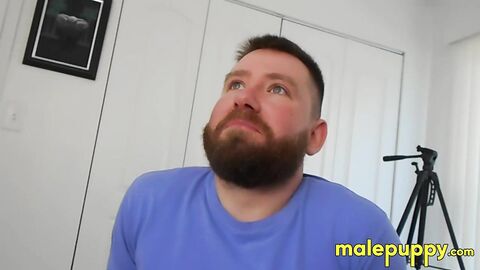 Kaleb DeWulf just finished his first fetish video shoot with Richard Lennox