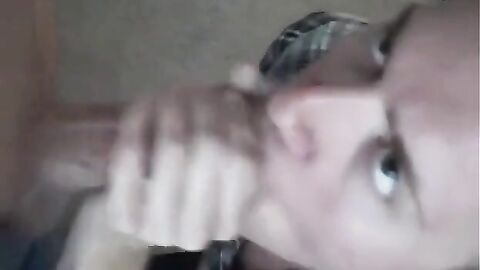 Big Cock Blowjob Leads to a Mouthful of Cum for Twink
