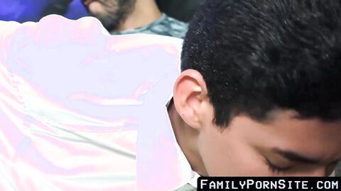 Shrewd Daddy Punishing And Doggystyle Banging Delightful Twink