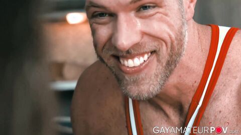 Muscular Alex Mecum rammed hard the tight asshole of his old buddy Darenger McCarthy