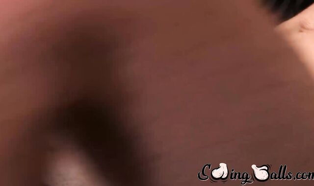 Slim and sexy Josh spreads his legs and allowed me to jerk his dick and balls
