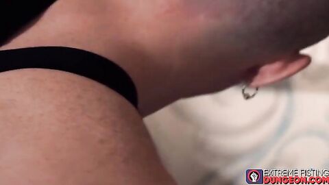 Jock Axel had an anal prolapse in an ass fucking and hardcore fisting by Handsome Vik