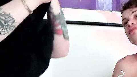 Domestic fancy date turns to smoking and rimming ass