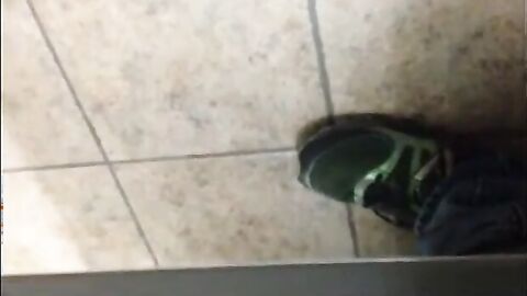 Amateur Cock Play in the Stall