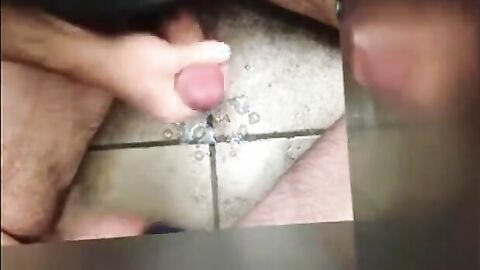 Amateur Cock Play in the Stall