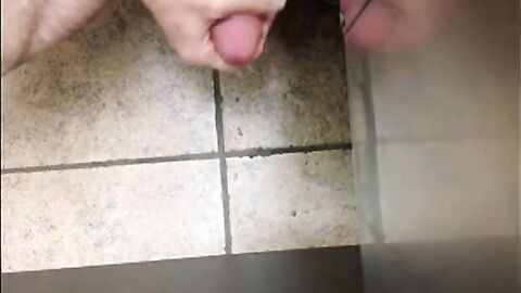 Amateur Cock Play in the Stall