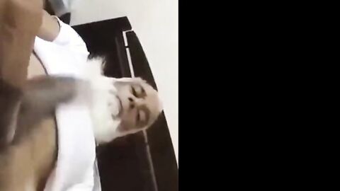 Mature Arab Daddy Plays with His Dick on Webcam