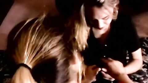 Horny girls pussy drilled in passionate homemade threesome