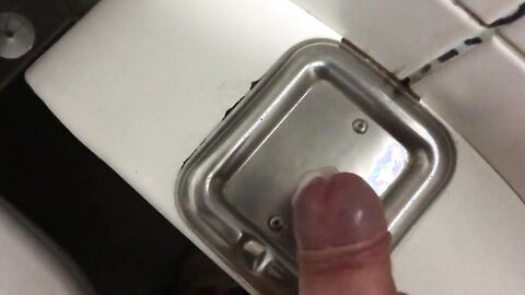 Public Restroom Handjob and Masturbation Compilation
