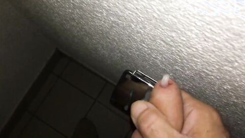 Public Restroom Handjob and Masturbation Compilation