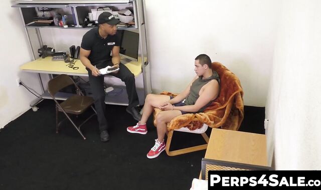 Perps4Sale.com - Nico Nova & Donovan Cox - Sweet thief Nico Nova barebacked by office
