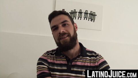 LatinoJuice.com - Tommy & Walter & Rodrigo El Santo - Horny guys Tommy and Walter rev