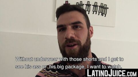 LatinoJuice.com - Tommy & Walter & Rodrigo El Santo - Horny guys Tommy and Walter rev