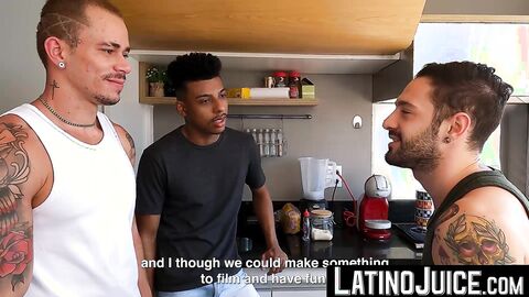 LatinoJuice.com - Igor Lucios & Andre Pijote & Lucas Dias - Sexy Igor Lucious and And