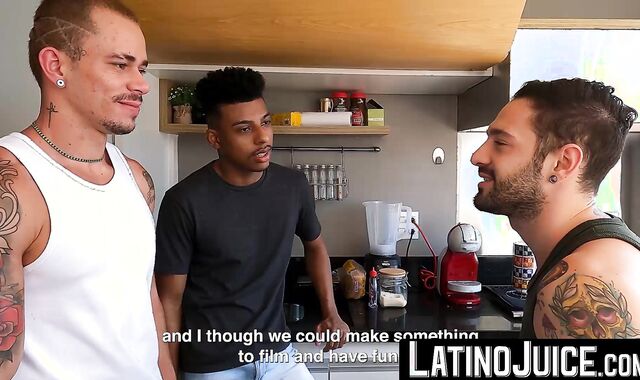LatinoJuice.com - Igor Lucios & Andre Pijote & Lucas Dias - Sexy Igor Lucious and And