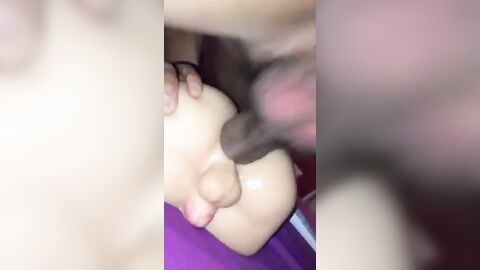Daddy Plays with His Big Cock Sex Toy
