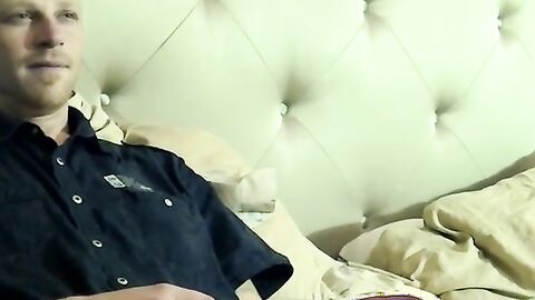 Straight deviant Nimrod masturbating with nipples teased