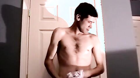 Kinky pierced amateur makes intense homemade jerks off video