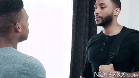Bearded Jaxx Maxim houses his upright cock inside my dark ass hole