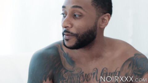 Bearded Jaxx Maxim houses his upright cock inside my dark ass hole