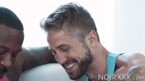 Two hung studs Deep Dic and Wesley Woods rekindle their sexual fantasies through sex