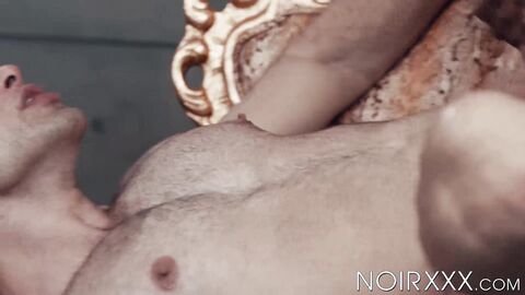 Hard DeAngelo Jackson shoot his cum into photographer Lucas rear