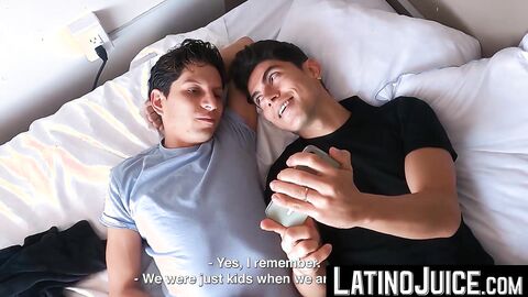 LatinoJuice.com - Alfonso Osnaya & Fernando Ragel - Latino stud Alfonso Osnaya blowed