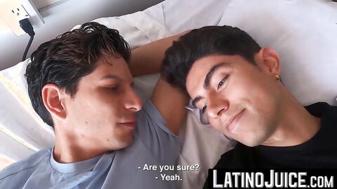LatinoJuice.com - Alfonso Osnaya & Fernando Ragel - Latino stud Alfonso Osnaya blowed