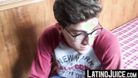LatinoJuice.com - Arthur Joseph - Alluring guy Arthur Joseph sways boredom by masturb