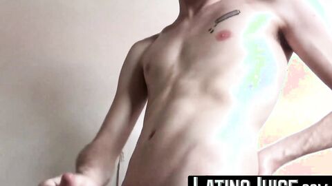 LatinoJuice.com - Arthur Joseph - Alluring guy Arthur Joseph sways boredom by masturb