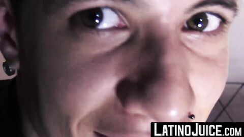 LatinoJuice.com - Remo & Ayun - Slutty gay Remo submits to straight stud Ayuns swift